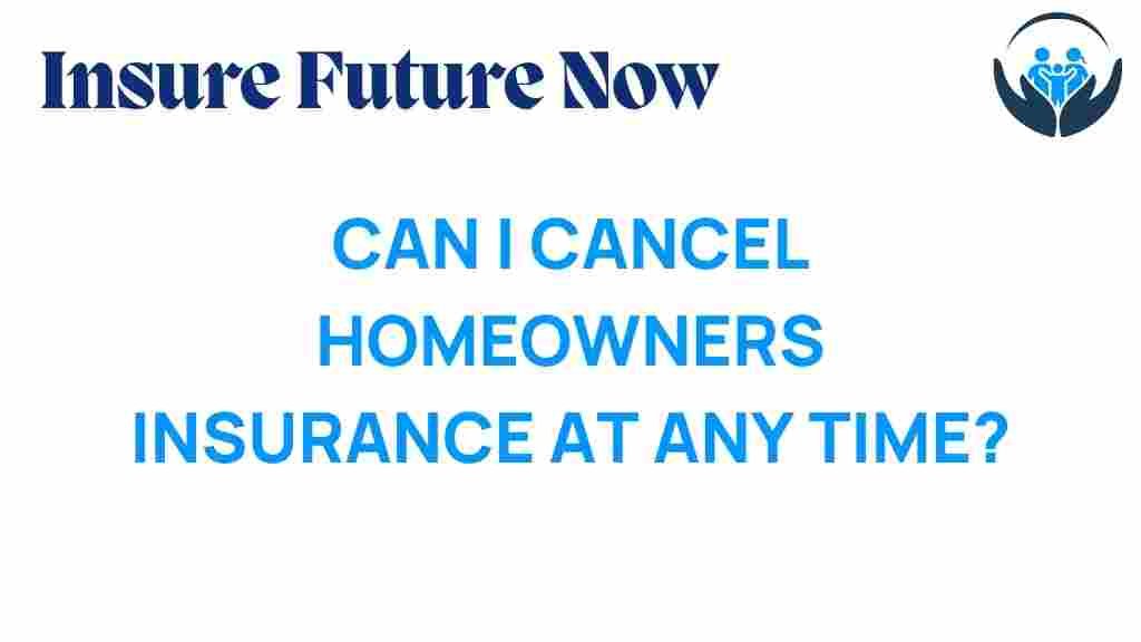 can-i-cancel-homeowners-insurance
