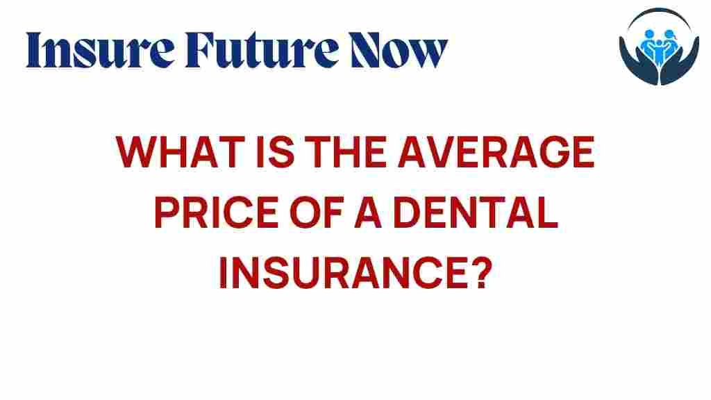 average-price-dental-insurance