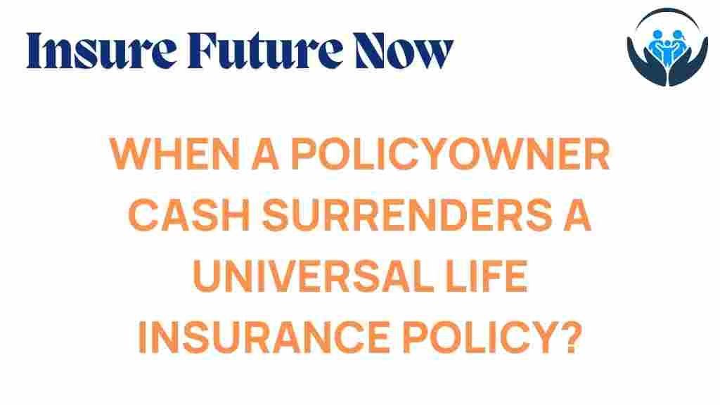 cash-surrender-universal-life-policy