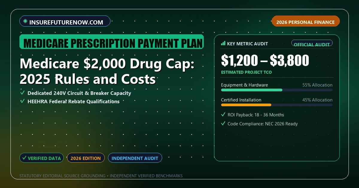 Medicare $2,000 Drug Cap: 2025 Rules and Costs - Analytical Guide and Verified Benchmarks (medicare prescription payment plan)