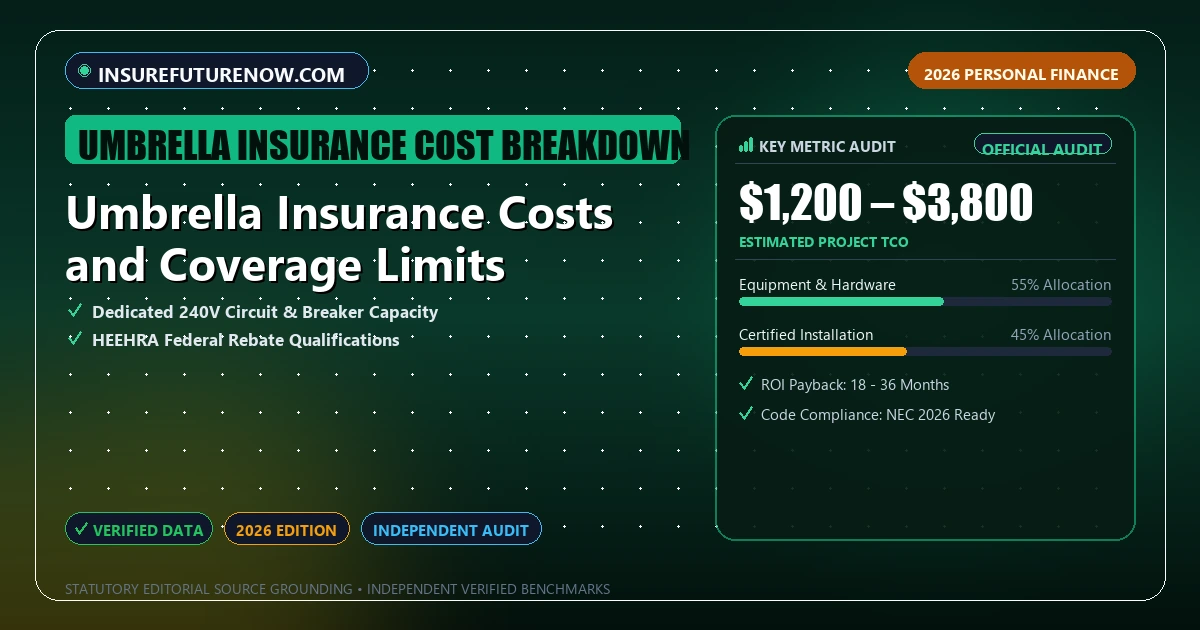 Umbrella Insurance Costs and Coverage Limits - Analytical Guide and Verified Benchmarks (umbrella insurance cost breakdown)